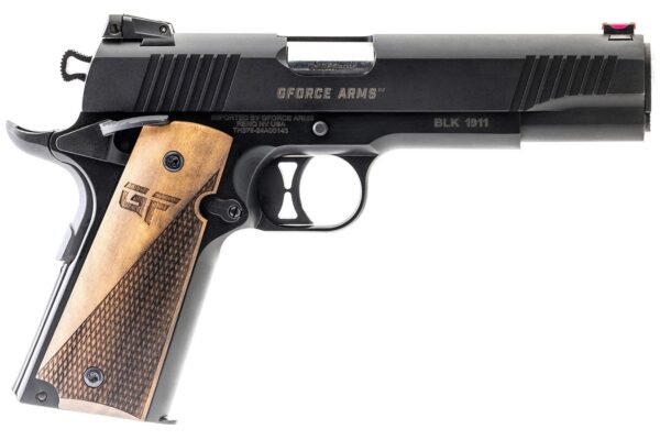 GForce Chronicle 1911 9mm Luger Pistol with Walnut Grips