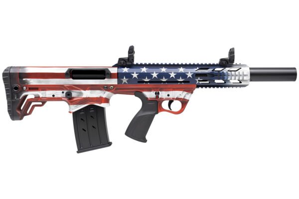 GForce GFY-1 USA 12 Gauge Semi-Auto Shotgun with Flip Up Front & Rear Sights