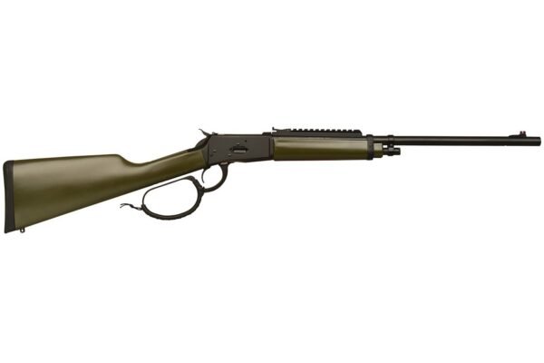 GForce Saddlehorn 44 Mag Lever Action Rifle with Green Synthetic Stock